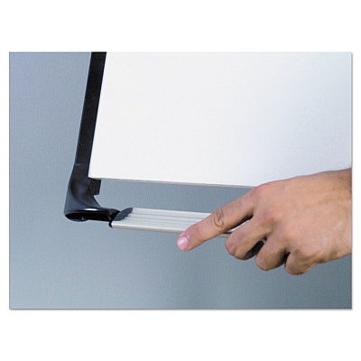 MasterVision Tripod Extension Bar Magnetic Dry-Erase Easel, 39" to 72" High, Black/Silver (BVCEA23066720)