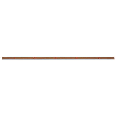 Universal Cork Bulletin Bar, 48 x 1, Brown Surface, Silver Aluminum Frame (UNV43448)