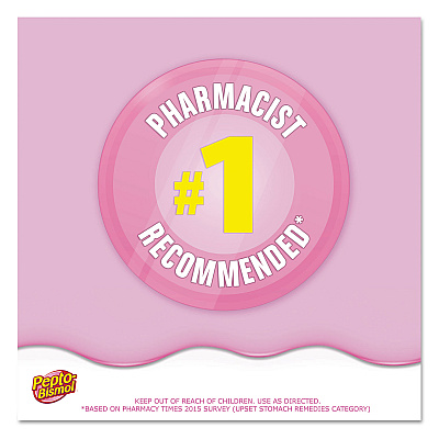 Pepto-Bismol Chewable Tablets, Original Flavor, 30/Box (PGC03977BX)
