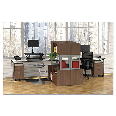 Alera Pedestal File Seat Cushion, 14.88 x 19.13 x 2.13, Tan Quartz (ALEPC1551)
