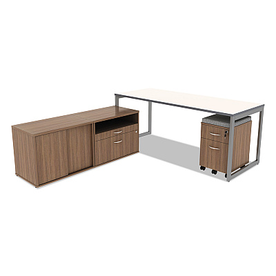 Alera Pedestal File Seat Cushion, 14.88 x 19.13 x 2.13, Tan Quartz (ALEPC1551)