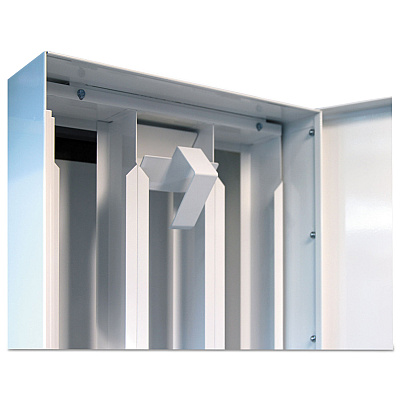 Vend-Rite Coin-Operated Soap Vender, 3-Column, 16.25 x 9.5 x 37.75, White/Blue (VEN394100)