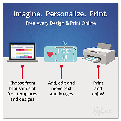 Avery Durable Permanent ID Labels with TrueBlock Technology, Laser Printers, 3.25 x 8.38, White, 3/Sheet, 50 Sheets/Pack (AVE61531)