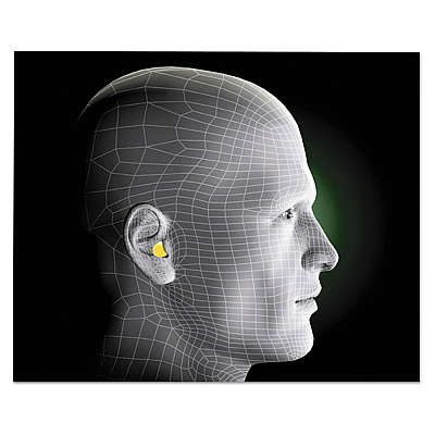 3M E-A-R Classic Earplugs, Pillow Paks, Cordless, PVC Foam, Yellow, 200 Pairs/Box (MMM3101001)