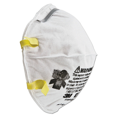 3M Lightweight Particulate Respirator 8210, N95, Standard Size, 20/Box