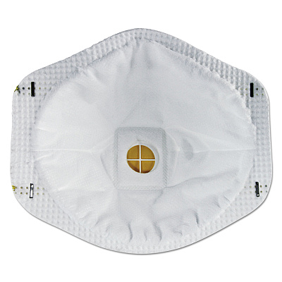 3M Particulate Respirator w/Cool Flow Exhalation Valve, Standard Size, 10/Box (MMM8511)