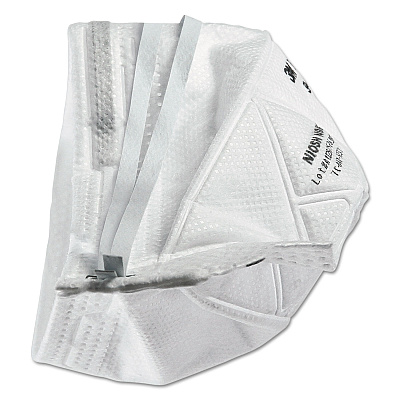 3M VFlex Particulate Respirator N95, Standard Size, 50/Box (MMM9105)