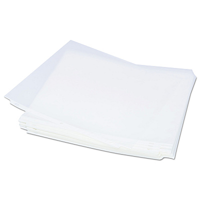 Universal Top-Load Poly Sheet Protectors, Nonglare, Economy, Letter, 200/Box (UNV21127)