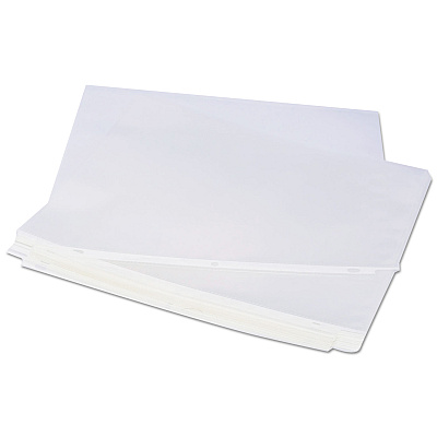 Universal Top-Load Poly Sheet Protectors, Standard, Letter, Clear, 100/Box (UNV21125)