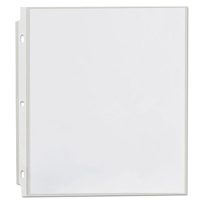 Universal Standard Sheet Protector, Economy, 8.5 x 11, Clear, 200/Box (UNV21123)