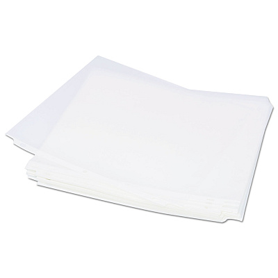 Universal Top-Load Poly Sheet Protectors, Heavy Gauge, Nonglare, Clear 50/Pack (UNV21129)