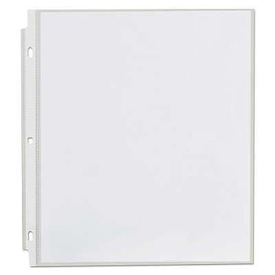 Universal Standard Sheet Protector, Standard, 8.5 x 11, Clear, 200/Box (UNV21122)