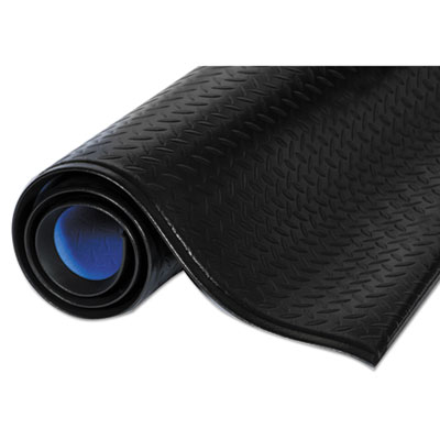 Crown Wear-Bond Comfort-King Anti-Fatigue Mat, Diamond Emboss, 24 X 36, Black (CWNWBZ023KD)