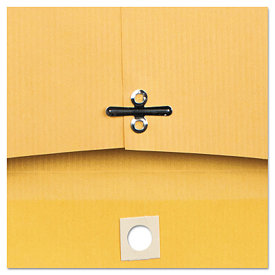 Quality Park Park Ridge Kraft Clasp Envelope, #97, Square Flap, Clasp/Gummed Closure, 10 x 13, Brown Kraft, 100/Box (QUA43097)