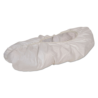 KleenGuard A40 Shoe Covers, One Size Fits All, White, 400/Carton (KCC44490)