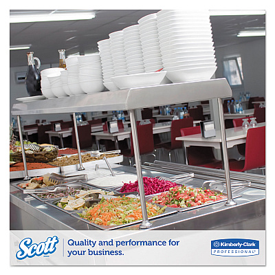 Scott Low-Fold Dispenser Napkins, 1-Ply, 12" x 7", White, 250/Pack, 32 Packs/Carton (KCC98720)