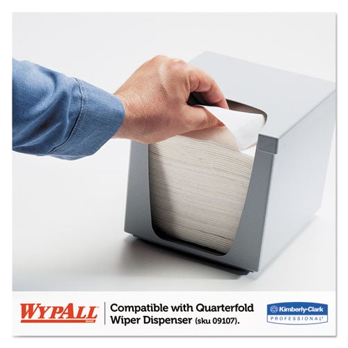 WypAll X70 Wipers, 12.5 x 23.2, Red, 300/Carton (06354)