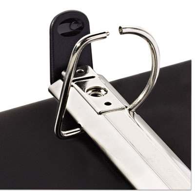 Avery Heavy-Duty Non Stick View Binder with DuraHinge and Slant Rings, 3 Rings, 1" Capacity, 11 x 8.5, Black, (5300) (AVE05300)