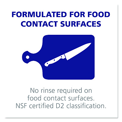 PURELL Foodservice Surface Sanitizer, Fragrance Free, 1 gal Bottle, 4/Carton (GOJ434104)