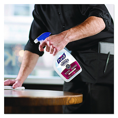 PURELL Foodservice Surface Sanitizer, Fragrance Free, 1 gal Bottle, 4/Carton (GOJ434104)