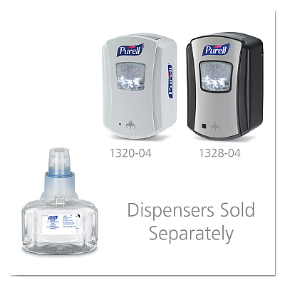 PURELL Advanced Hand Sanitizer Foam, For LTX-7 Dispensers, 700 mL Refill, Fragrance-Free, 3/Carton (GOJ130503CT)