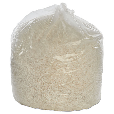 AbilityOne 8105015171365, SKILCRAFT Trash Can Liner - High-Density, 16 gal, 8 mic, 24" x 33", Natural, 1,000/Carton
