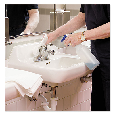 AbilityOne 7920008239773, SKILCRAFT, Total Wipes II Towel, 4-Ply, 13.25 x 14.25, White, 1,000/Box