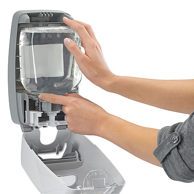 PURELL FMX-12 Foam Hand Sanitizer Dispenser, 1,200 mL Refill, 6.6 x 5.13 x 11, White (GOJ512006)