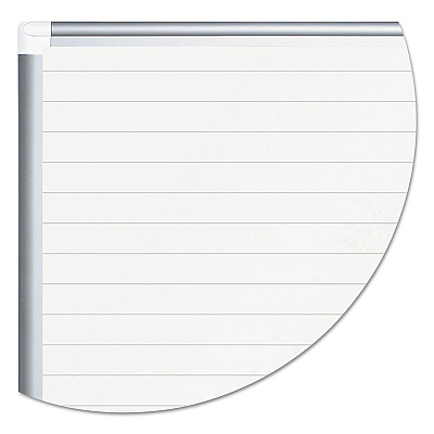 MasterVision Ruled Magnetic Steel Dry Erase Planning Board, 72 x 48, White Surface, Silver Aluminum Frame (BVCMA2794830)