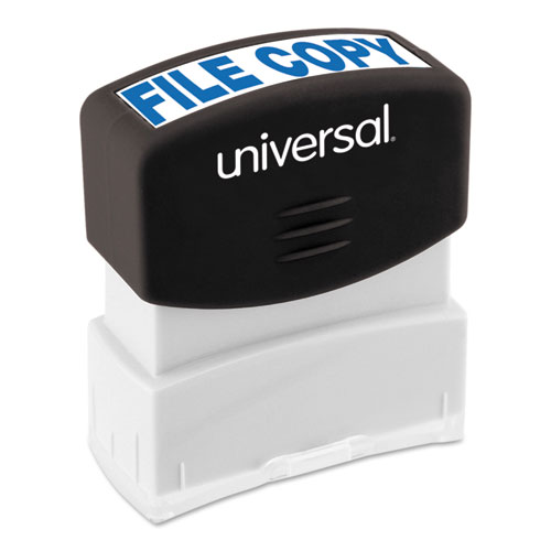 Universal Message Stamp, FILE COPY, Pre-Inked One-Color, Blue (10104)