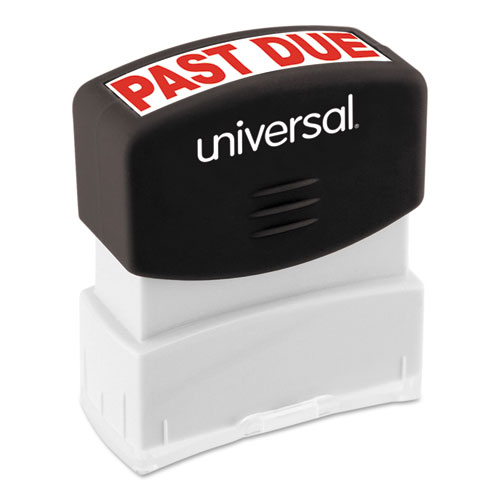 Universal Message Stamp, PAST DUE, Pre-Inked One-Color, Red (10063)
