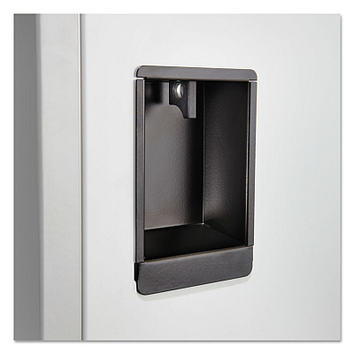 Safco Double-Tier Locker, 12w x 18d x 78h, Two-Tone Gray (SAF5523GR)