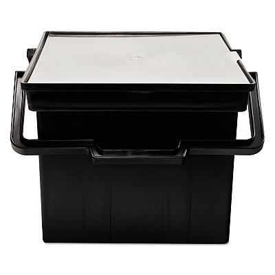 Advantus Companion Portable File, Letter/Legal Files, 17" x 14" x 11", Black (AVTTLF2B)