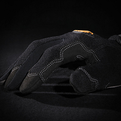 Ironclad General Utility Spandex Gloves, Black, Medium, Pair (IRNGUG03M)