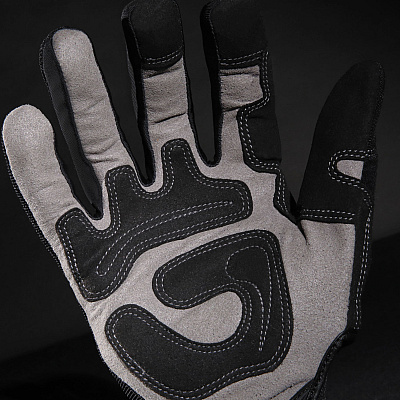 Ironclad General Utility Spandex Gloves, Black, Medium, Pair (IRNGUG03M)