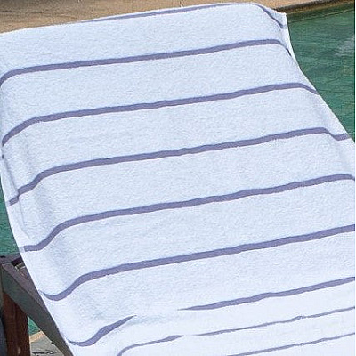 Las Rayas Chaise Cover 30x85 Light Grey, Pack Of 2 (PNP-CC-HS3085LG-2PK)