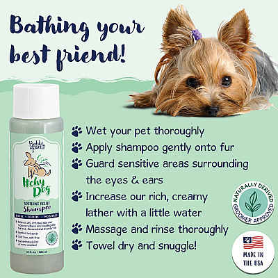 Bobbi Panter Signature Itchy Dog Shampoo (13 Oz) Tea Tree, Lavender Oil, 13 Oz Bottle (BP00010)