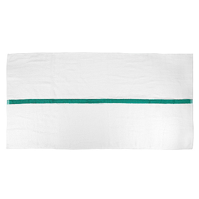 Power Gym Bath Towel 22x44 Green Stripe, Pack Of 6 (PNP-PWR-2244-6GRCS)