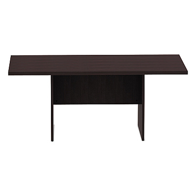Alera Valencia Series Conference Table, Rectangular, 70.88w x 41.38d x 29.5h, Espresso (ALEVA717242ES)