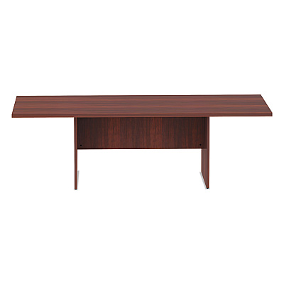 Alera Valencia Series Conference Table, Rectangular, 94.5w x 41.38d x 29.5h, Medium Cherry (ALEVA719642MC)