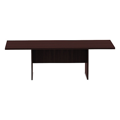 Alera Valencia Series Conference Table, Rectangular, 94.5w x 41.38d x 29.5h, Mahogany (ALEVA719642MY)
