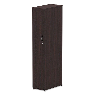 Alera Valencia Series Wardrobe, 11.88w x 22.78d x 65h, Espresso (ALEVA621224ES)