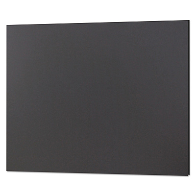 Fome-Cor Pro Foam Board, CFC-Free Polystyrene, 20 x 30, Black Surface and Core, 10/Carton (ACJ07020109)