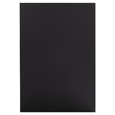 Fome-Cor Pro Foam Board, CFC-Free Polystyrene, 20 x 30, Black Surface and Core, 10/Carton (ACJ07020109)
