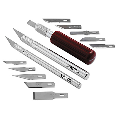 X-ACTO Knife Set, 3 Knives, 10 Blades, Carrying Case (EPIX5285)