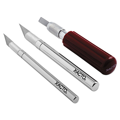 X-ACTO Knife Set, 3 Knives, 10 Blades, Carrying Case (EPIX5285)