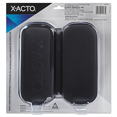 X-ACTO Knife Set, 3 Knives, 10 Blades, Carrying Case (EPIX5285)