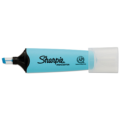 Sharpie Clearview Tank-Style Highlighter, Assorted Ink Colors, Chisel Tip, Assorted Barrel Colors, 8/Set (SAN1971843)