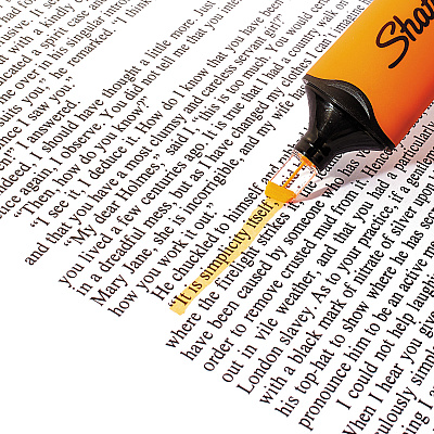 Sharpie Clearview Tank-Style Highlighter, Assorted Ink Colors, Chisel Tip, Assorted Barrel Colors, 8/Set (SAN1971843)