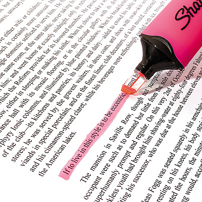 Sharpie Clearview Tank-Style Highlighter, Assorted Ink Colors, Chisel Tip, Assorted Barrel Colors, 8/Set (SAN1971843)